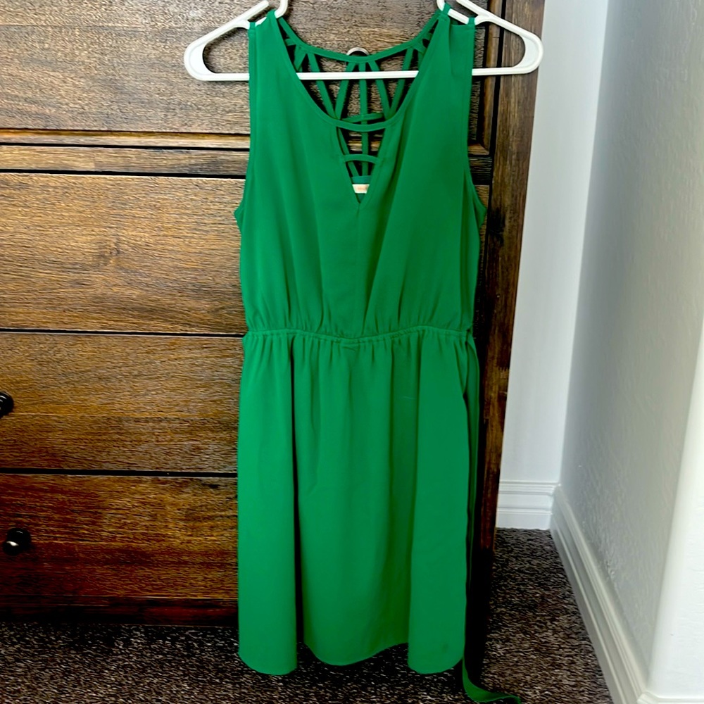 Skies Are Blue Criss Cross Dress